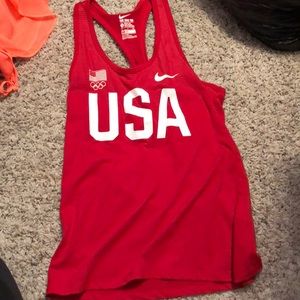 USA Nike dri-fit tank top